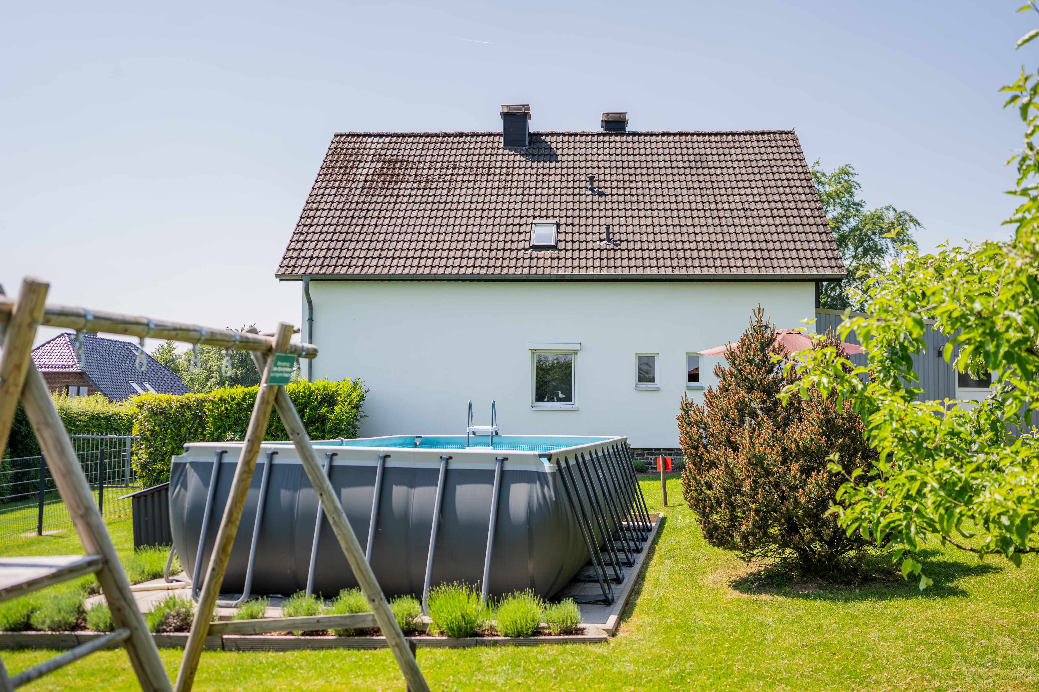 Zweites Badezimmer im Ferienhaus Tina in der Eifel